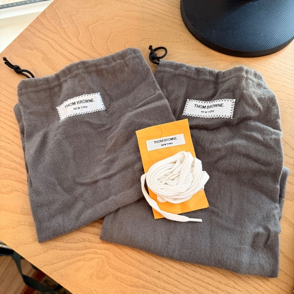 Thom Browne Canvas Heritage Sneakers - Picture 4 of 8